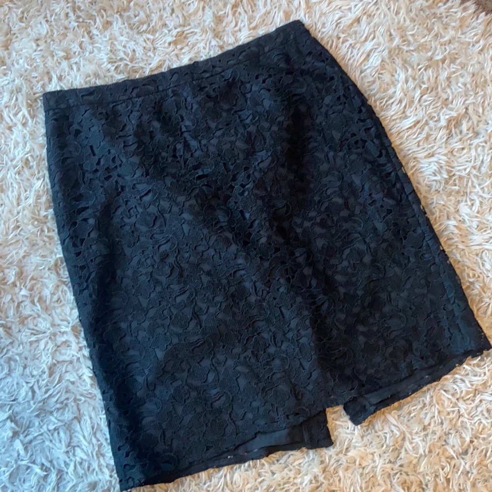 J. Crew Lace Pencil Skirt